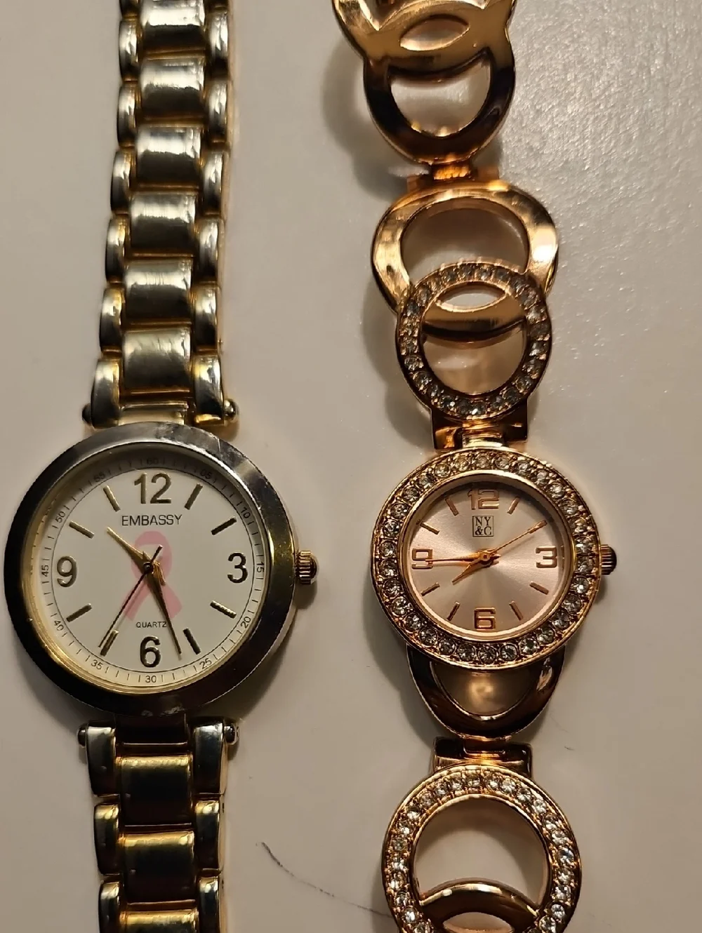 Project: Mixed Women's Watch Lot - Assorted Metallic & Rose Accents